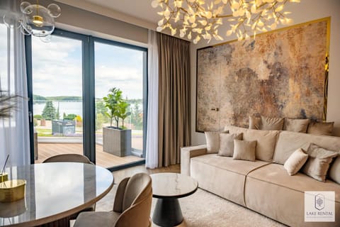 Living room, Lake view