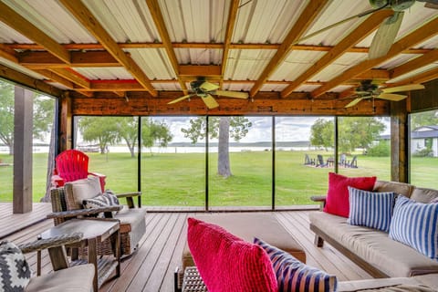 Lakefront Graford Home with Fire Pit and Private Dock! House in Possum Kingdom Lake