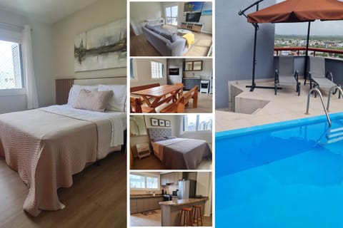 Bed, Photo of the whole room, Dining area, Bedroom, Pool view, Swimming pool, sunbed