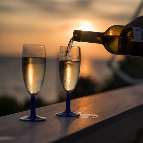 Sea view, Sunset