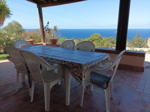 Patio, Day, Natural landscape, View (from property/room), Balcony/Terrace, Dining area, Sea view