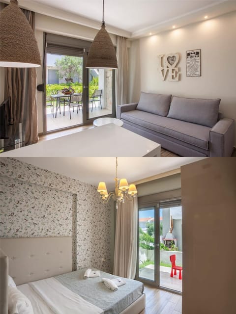 Living room, Seating area, Bedroom
