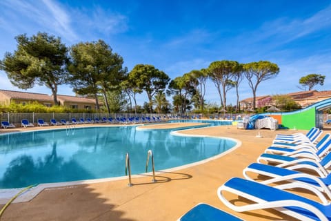 Property building, Living room, Swimming pool