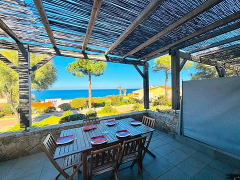 Patio, Natural landscape, Sea view