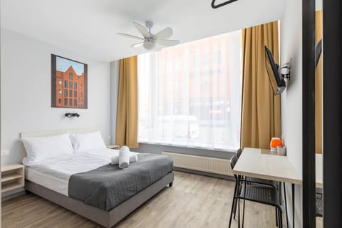 Bed, TV and multimedia, Photo of the whole room, Bedroom