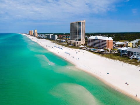 Property building, Bird's eye view, Beach