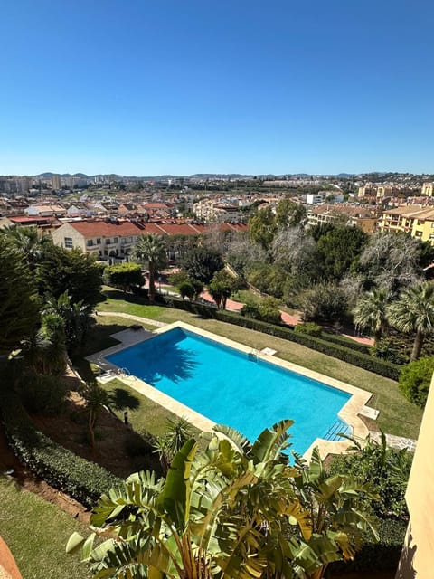 Property building, Pool view