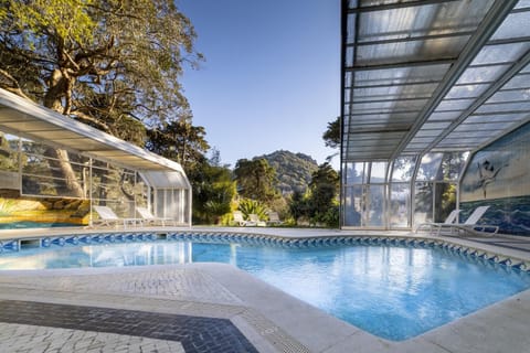 Pool view, Swimming pool, sunbed