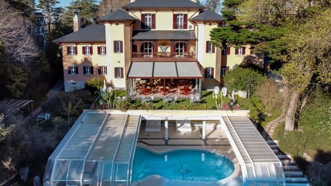 Facade/entrance, Pool view