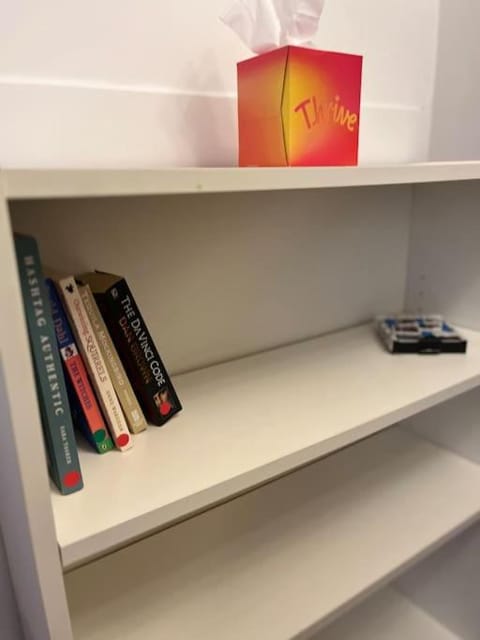 Library, hair dresser