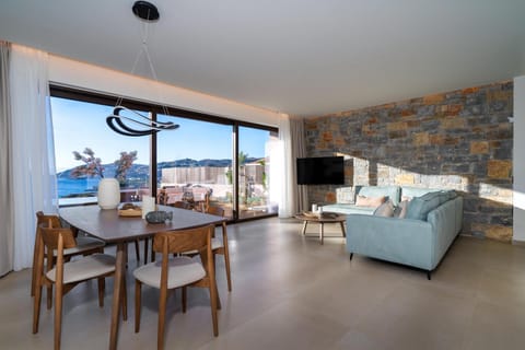 Natural landscape, TV and multimedia, Living room, Seating area, Dining area, Evening entertainment, Sea view