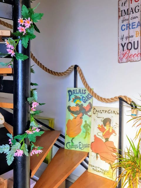 5min walk to LEGO House - two bedrooms on Loft floor with Balcony * with garden Apartment in Billund