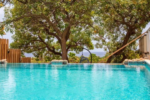 Pool view, Swimming pool, sunbed