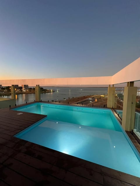 Natural landscape, Balcony/Terrace, Pool view, Swimming pool