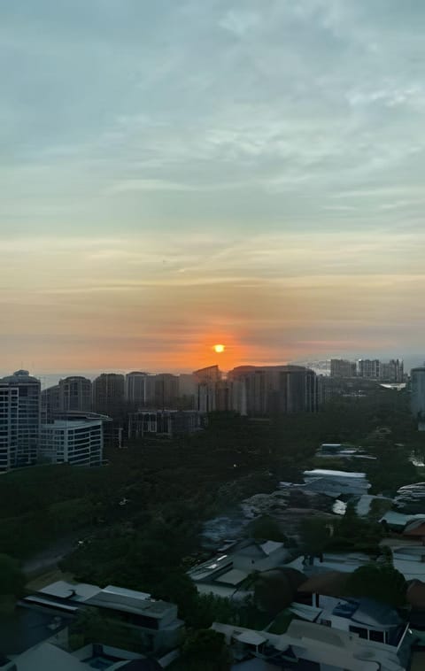 Natural landscape, City view, Sea view, Sunset