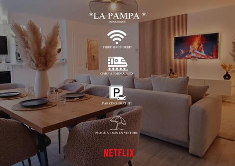 *La Pampa* Perle rare proche du Centre et plage Apartment in Dunkirk