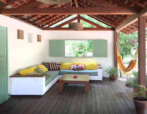 Patio, Living room, Garden view