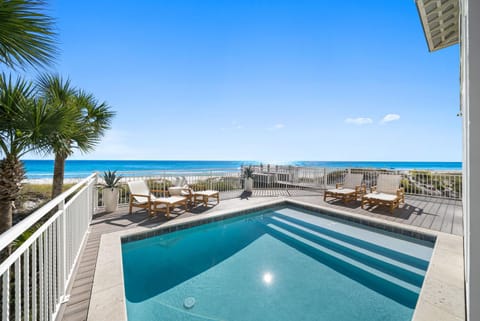 Patio, View (from property/room), Beach, Swimming pool