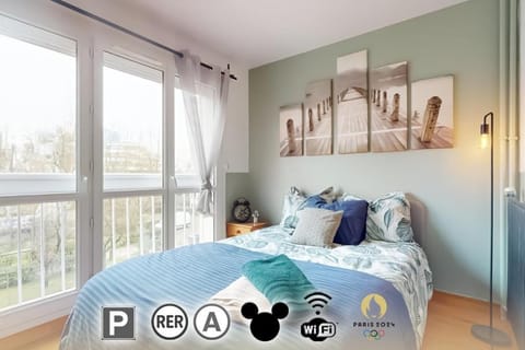 Proche Disney & Paris-2 min gare Apartment in Noisy-le-Grand