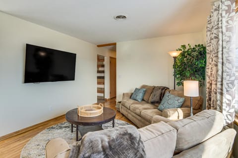 Walk to Lake Beach Glenwood Vacation Rental! House in Minnesota