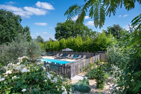 Day, Garden, Garden view, Swimming pool, sunbed