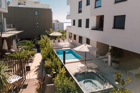 Property building, Pool view, Swimming pool