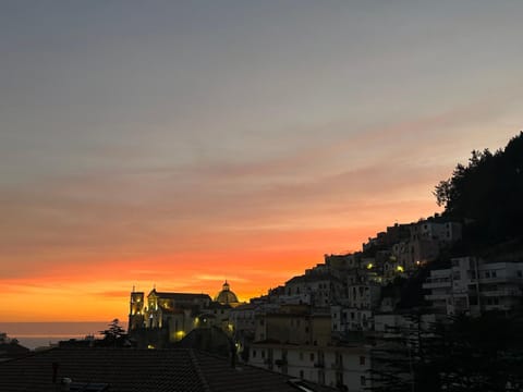 Natural landscape, City view, Sea view, Sunset