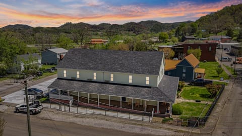 Property building, Natural landscape, Mountain view