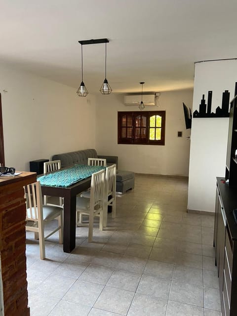 Dining area, air conditioner