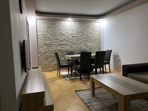 Living room, Seating area, Dining area