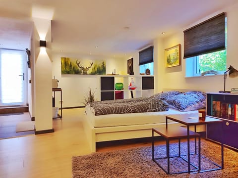 Living room, Bedroom