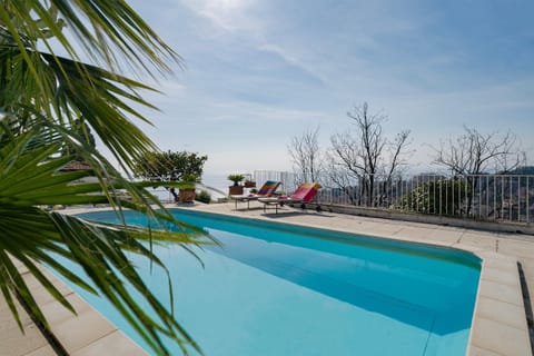 Pool view, sunbed
