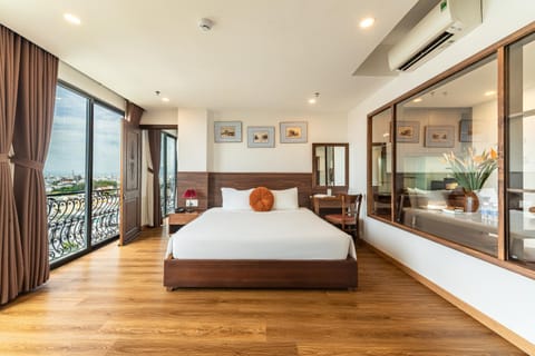 Bed, View (from property/room), Photo of the whole room