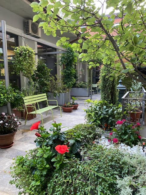 Property building, Garden, Garden view