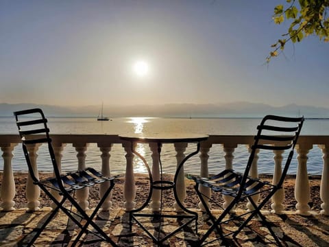 Day, Natural landscape, View (from property/room), Balcony/Terrace, Beach, Sea view, Sunrise