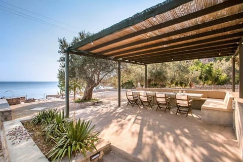 Patio, Natural landscape, Balcony/Terrace, Seating area, Sea view