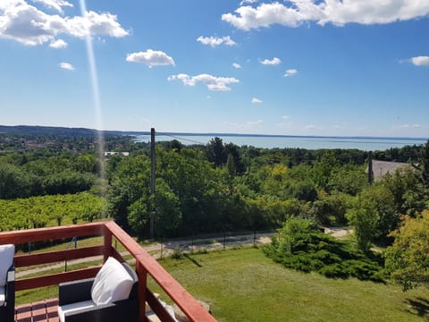 Patio, Natural landscape, Lake view, Mountain view, sunbed