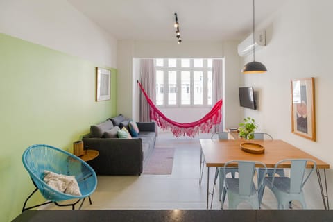 Living room, air conditioner