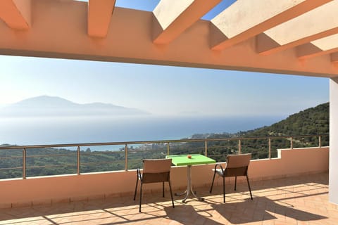 Natural landscape, View (from property/room), Balcony/Terrace, Sea view