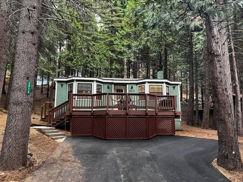 Cedar Oasis - Pet Friendly Cabin w Fireplace, Games and Wifi - 5 min to Big Trees Cabin in Dorrington