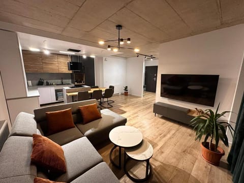 Living room, Dining area, kitchen