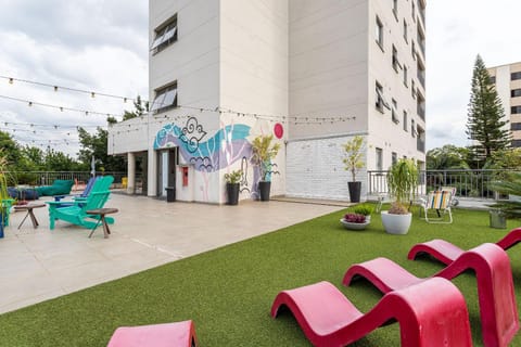 Day, Garden, Seating area, Garden view, sunbed