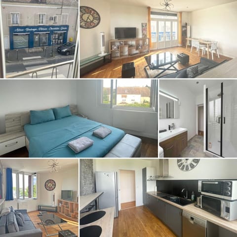 Fil de l'eau Grand T2 rénové - Commerces à pied Apartment in Île-de-France