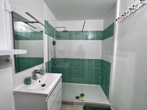 Bathroom, towels, washing machine, dryer