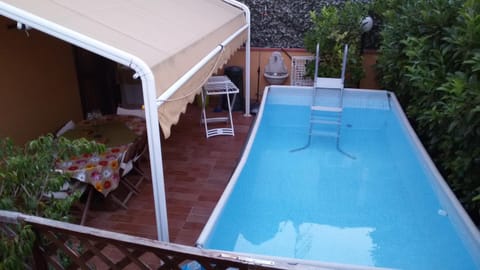 Bird's eye view, Pool view