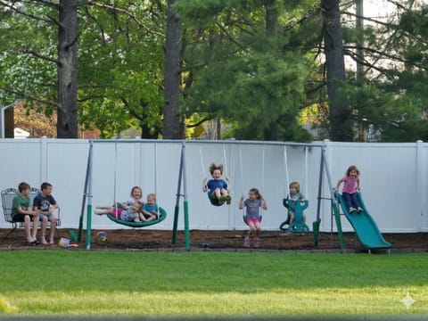 Children play ground, Garden, Family