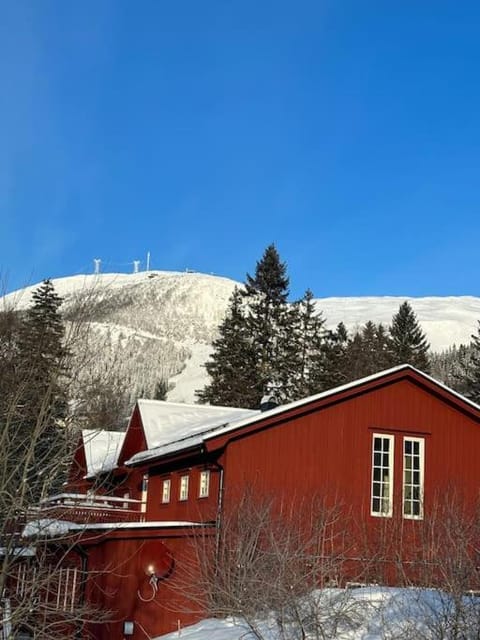 Property building, Winter, Mountain view