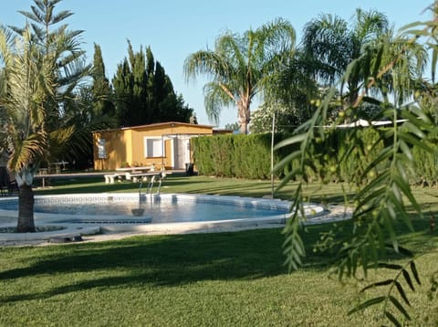 Property building, Day, Garden, Garden view, Pool view, Swimming pool