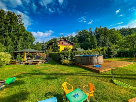 Children play ground, Garden, Swimming pool