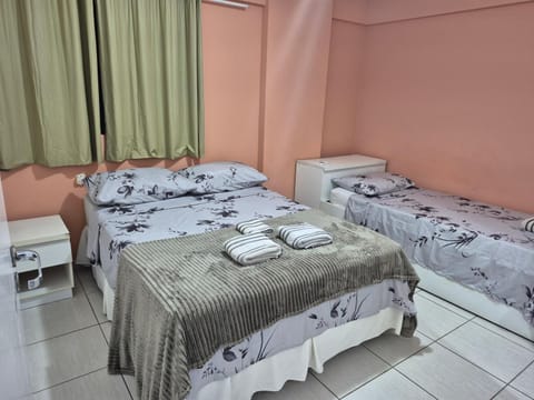 Bed, Bedroom, furniture, towels, air conditioner